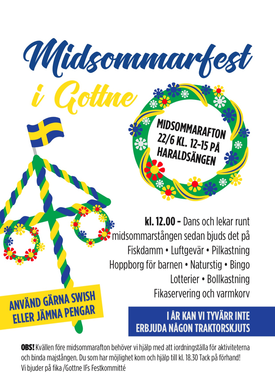 Midsommarfirande i Gottne